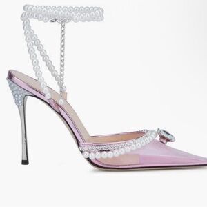 NEW Mach & Mach Mach & Mach Diamond of Elizabeth Imitation Pearl Size 39.5